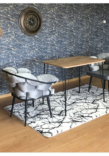 Yirmi15 Metal Ayaklı 60x90 Cm Eclipse Tek Mutfak Balkon Çalışma Masası