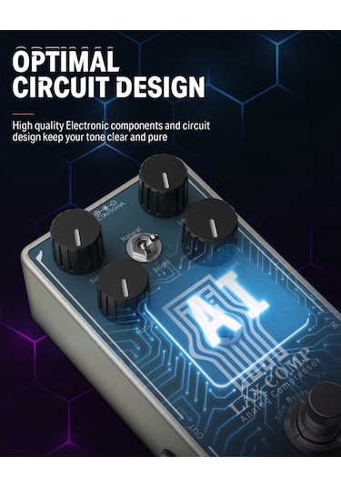 Donner Lax Comp True Analog Compressor Pedalı