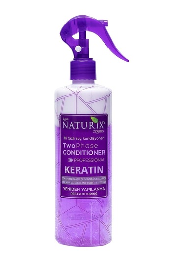 Naturix Keratin Komplex Şampuan 600 ML + Fön Suyu 400 ML + Saç Kremi 500 ML
