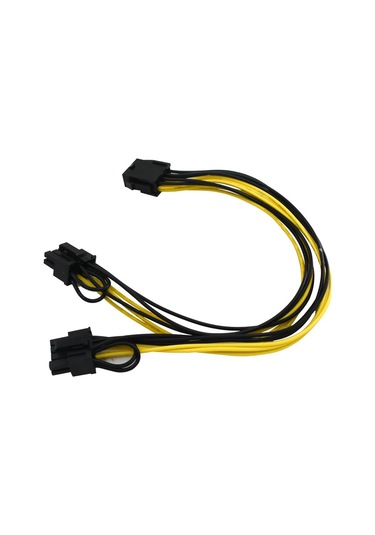 8 Pin 6+2 2 Güç Kaynaği Çoklayici Uzatici 4880A Ekran Karti Pci