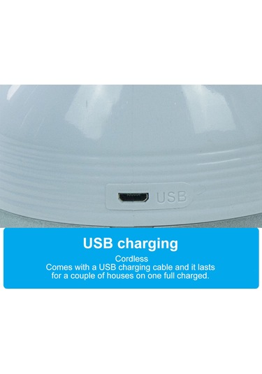 Gajeena Elektrikli Şarjlı 3d Kafa Masaj Aleti - Rahatlatıcı Saç Derisi Masajı Beyaz