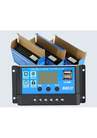Solar Şarj Kontrol Cihazı 10A Solar Şarj Regülatörü
