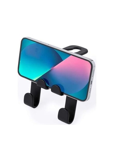 Telefon Tutuculu Düzenleyici Araç Koltuk Arkasına Takılabilen Plastik Askılık