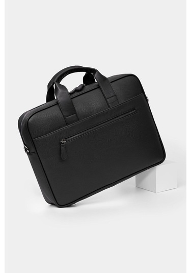 Erkek Basic Evrak Çantası Floater Desenli Siyah 116021 Siyah