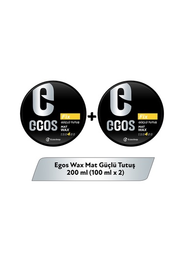 Egos Wax Mat Güçlü Tutuş 2 x 100 ML