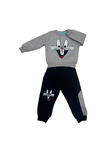 Kapşonlu Takım Gri