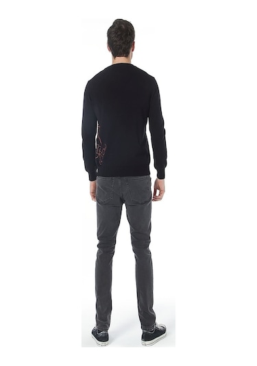 Yeni Zegna Erkek Siyah Triko (469833688) Beyaz