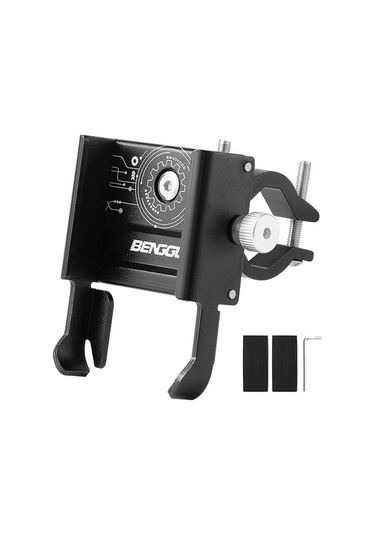 Soulader 360 Derece Dönebilen Universal Telefon Tutucu - Alüminyum Gövde İle Sağlam Ve Pratik Siyah