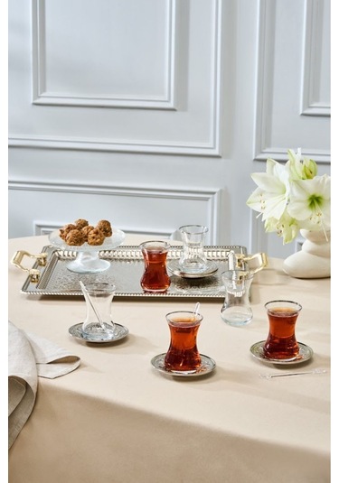 Karaca  Deniz 6 Kişilik 19 Parça Çay Seti