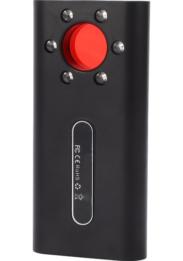 Qingmipy Kamera, Gps Ve Dinleme Cihazı Tespit Edici - 6 Seviye Hassasiyetli, Taşınabilir, Led Işıklandırmalı, 1mhz-6.5ghz Aralığında Doğru Tespit