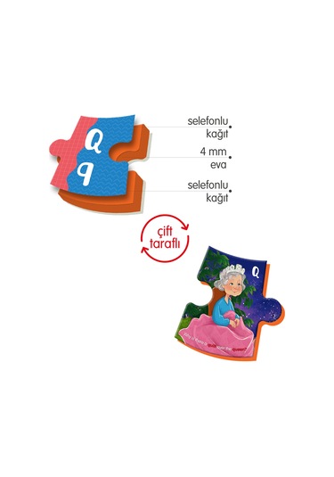 Puedo Alphabet Story Puzzle