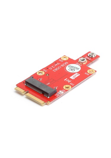 Yaleker M.2 Anahtarı B 3042/3052 Mini Pcı-e Dönüştürücü, Çift Nano Sım Kart Okuyucu, Usb 2.0 Destekli, M2 Vida Ve Tornavida İçerir