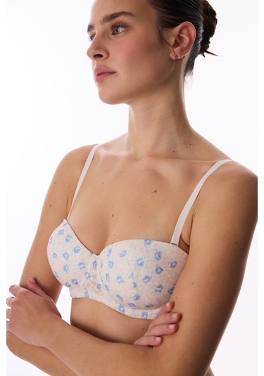 Penti Kırık Beyaz Bloom Floral Lace Dantel Sütyen