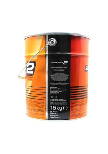 Petrol Ofisi Süper Gres 2 Lityum Sabunlu Performanslı Gres 16 KG