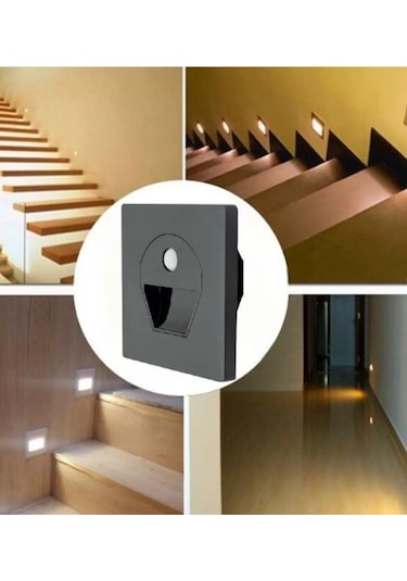 Cata Ct 5170 1w Füme Kasa Sensörlü Led Spot 6400k Beyaz Işık