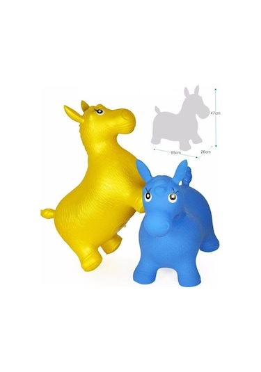 Şişme Zıp Zıp Eşek Pilates Eşeği Zıp Zıp Oyuncak