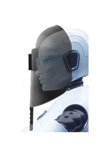 Suntek Saplı Büyük Görünümlü Kaynak Yüz Maskesi Sıçrama