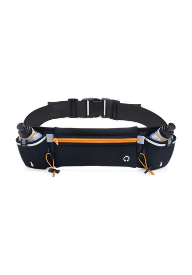 Mufunye Spor Malzemeleri: Su Sırt Çantasıyla Orman Sporları Bel Çantası, Su Koruma Özelliği Ve Telefon/ Kart Saklama Bölümü - Turuncu, Üniversal Beden Çok Renkli