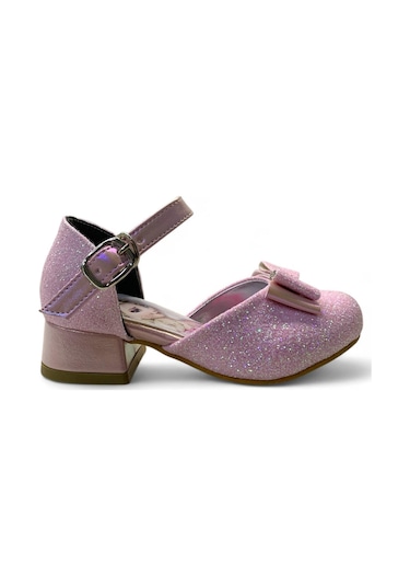 Frozen 23 Kız Çocuk Topuklu Abiye Ayakkabı Pembe