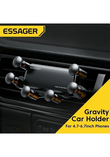 Dongjing Essageruniversal 6 Puan Katı Kat Araba Telefon Tutucu 1 Adet