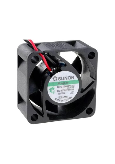 Sunon 40x40x20mm 12v 0,6w 2 Kablo Fan Kde1204pkv2