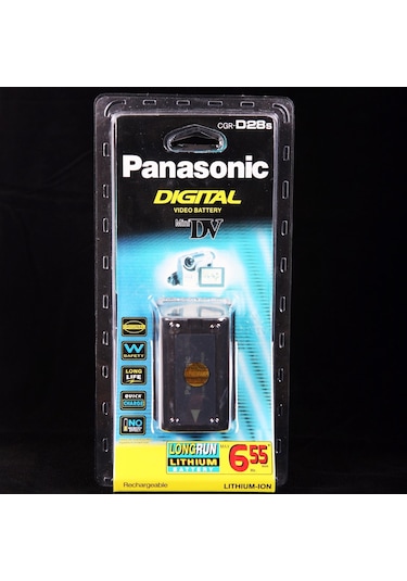 Panasonic CGR-D28S Batarya – 7.4V 2800mAh Li-Ion – AG-DVC7, NV-GS11, PV-DV100