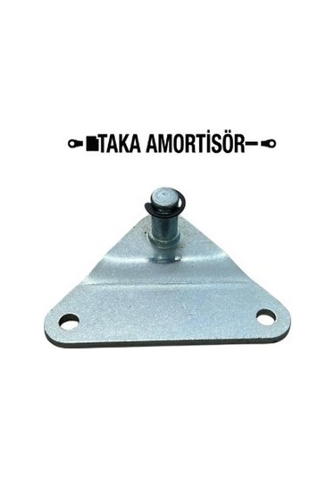 Gazlı Amortisör Montaj Braketi Ay Segmanlı Ø8 Pimli Krom