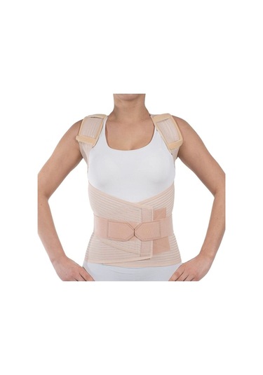 Medikaltec Dorsolomber/torakolomber Çelik/fleksible Balenli Korse - Xl