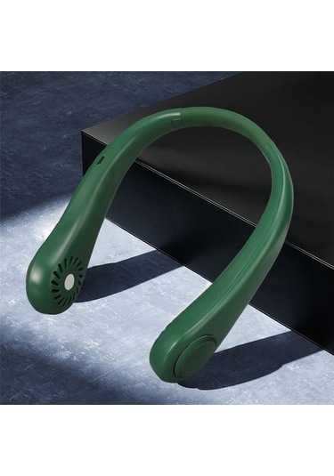 Taşınabilir Mini Boyun Fanı 1200mah Usb Şarj Edilebilir 3 Hızlı Spor Fanı-d 4710 Pembe