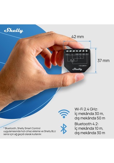Shelly Shutter Akıllı Panjur Kontrol Rölesi