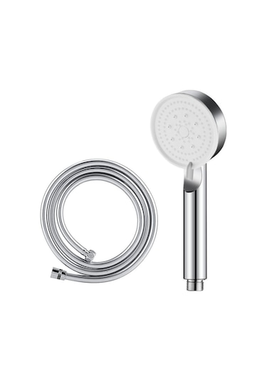 Qianfan Glee Turbo 5 Fonksiyonlu Duş Seti - Yüksek Basınçlı Duş Krom