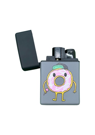 Zengaz Rapçi Donut Gri Çakmak