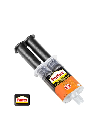 Pattex Power Epoxy Güçlü Yapıştırıcı Mix Karışım Şeffaf 27 G