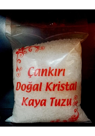Çankırı Kristal Kaya Tuzu Tane 1 KG