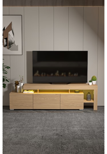 Luma Led Işıklı Tv Ünitesi Matisse