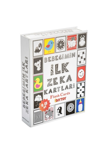 Diytoy Bebeğimin İlk Zeka Kartları 0-12 Ay Oyuncak