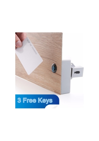 Tongxida Pil Ic Kartlı Kabin Çekmece Akıllı Smartlock Gizli Dijital Kilit Deliksiz 1-diğer Diğer