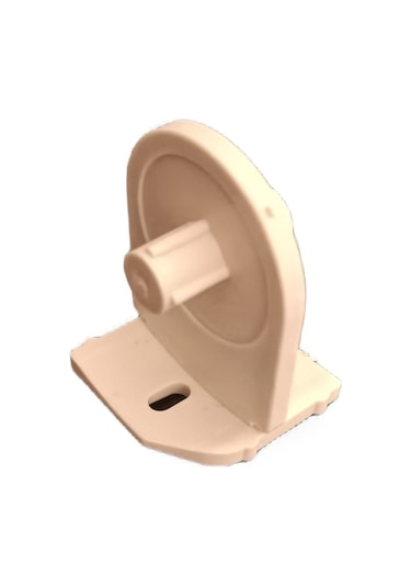Stor Zebra Perde Orta Ayak Aparatı + 2 Adet Boru Tıpası - Dar Kasa 3,5 Cm