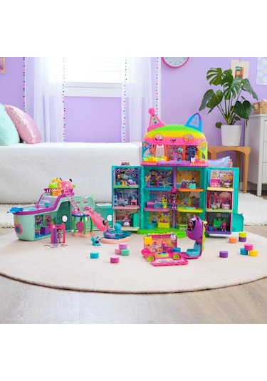 Sunman Gabby Dollhouse Festival Evi Eğlenceli Müzikli Oyun Seti 6070742