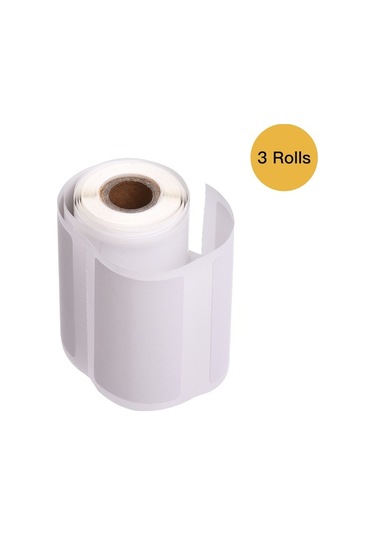 Novahub Paperang P1 S /p2 S Termal Yazıcı Uyumlu 3 Rulo Kendinden Yapışkanlı Termal Etiket 50x30mm, Optimize Edilmiş Model