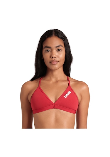 Arena Team Swim Top Tie Back Solid Kadın Kırmızı Yüzücü Bikini Üstü 004768450 Kırmızı Arena Team Swim Top Tie Back Solid Kadın Kırmızı Yüzücü Bikini Üstü 004768450 Kırmızı