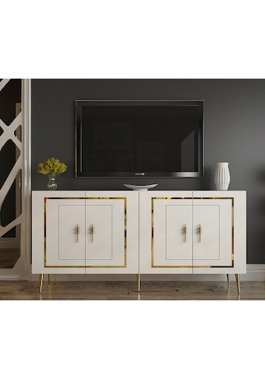 Pıeroct Kb150 Konsol Beyaz-altın