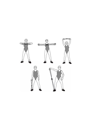 Mobgift Plates, Egzersiz Direnç Lastiği Çok Renkli