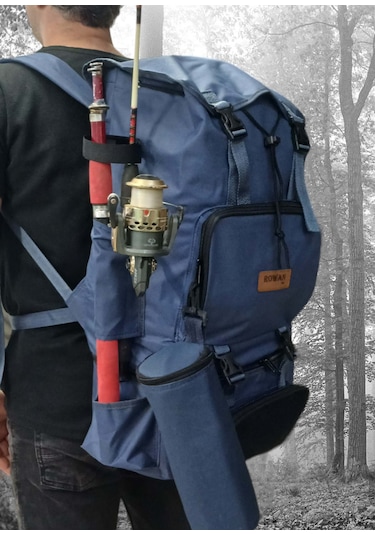 Termal Suluk Çantalı+termal Alt Bölmeli Kamp Ve Balıkçı Çantası