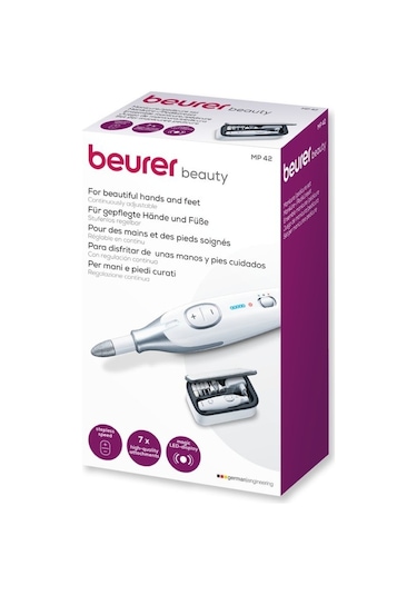 Beurer MP 42 Manikür ve Pedikür Seti 7'li Beyaz