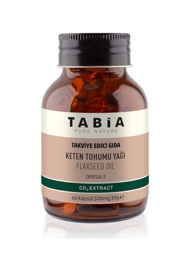 Keten Tohumu Yagı 500 MG 60 Kapsul