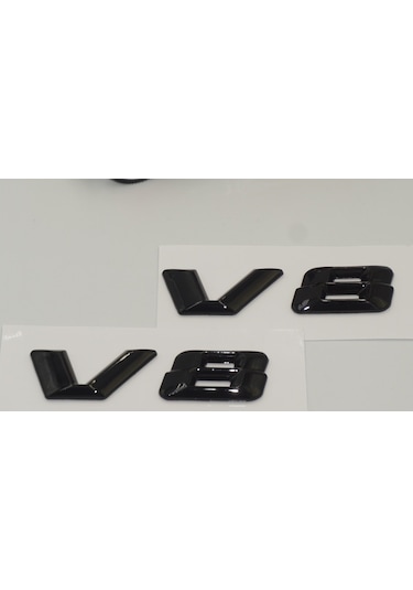 Mercedes Benz V8 Çamurluk Yanı Gümüş Krom Parlak Siyah Abs 3M Yaz