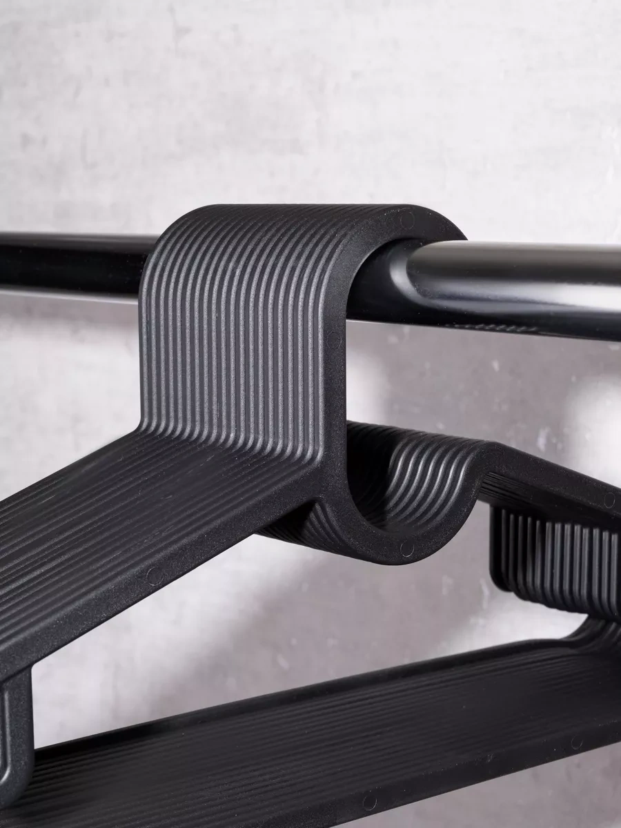 Ikea Ikea Spruttıg Yetişkin Giysi Askıları 20'li Set 203700716 Siyah