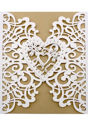 Mufunye 10 Adet Davetiye Kartı Davetiye Tutacağı Düğün Doğum Günü Partisi Yıldönümü İçin