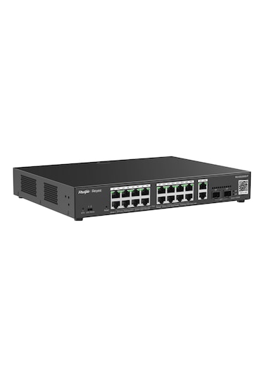 Ruijie-reyee Rg-es220gs-p 16xge-2xge/sfp-2xge Uplink 250w Poe Switch